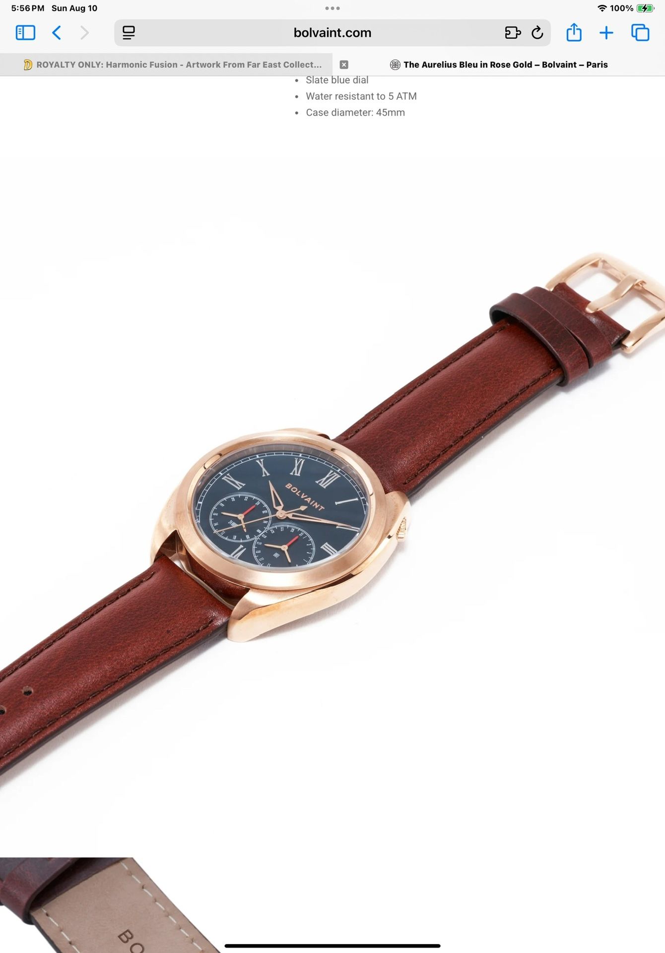 BOLVAINT AURELIUS BLEU - photo 2