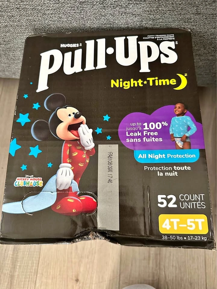 Huggies pull up diapers 4t-5t