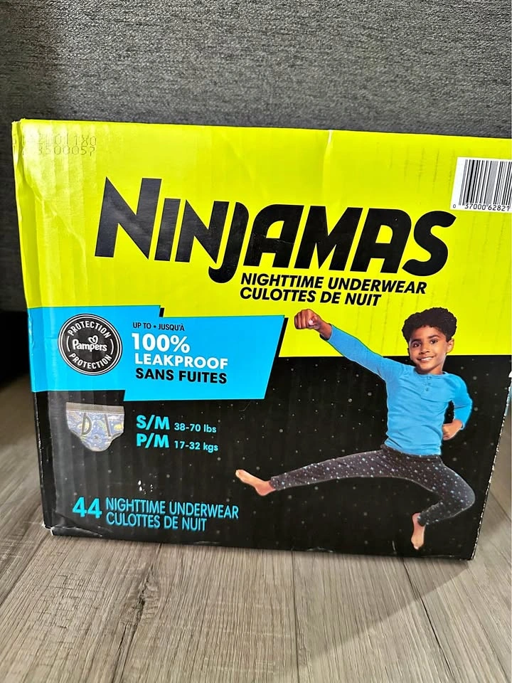 Ninjamas night time underwear