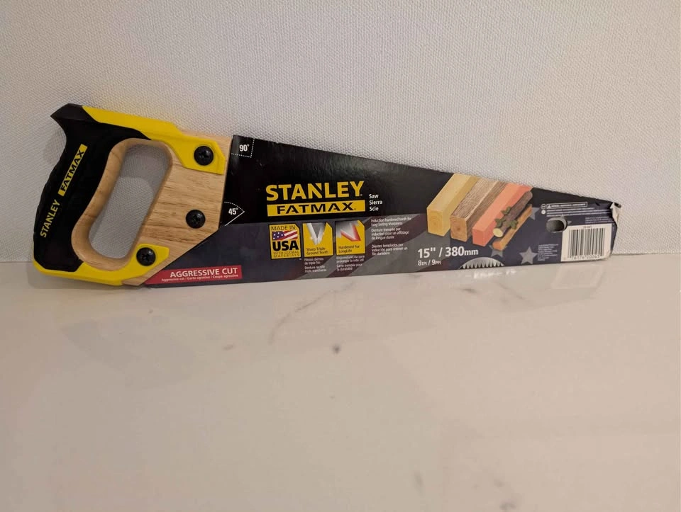 Stanley FatMax 15" Hand Saw (likely New) - photo 3