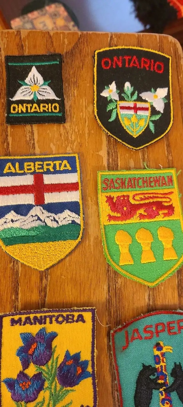 Collection of Vintage Canadian Provincial and Regional Patches - photo 2