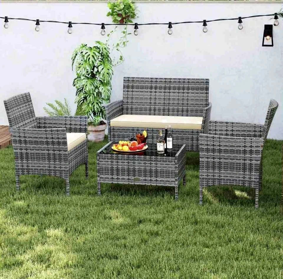 Brand new 4pc patio conversation set in box