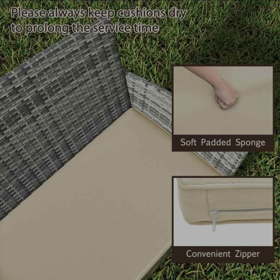Brand new 4pc patio conversation set in box - photo 4