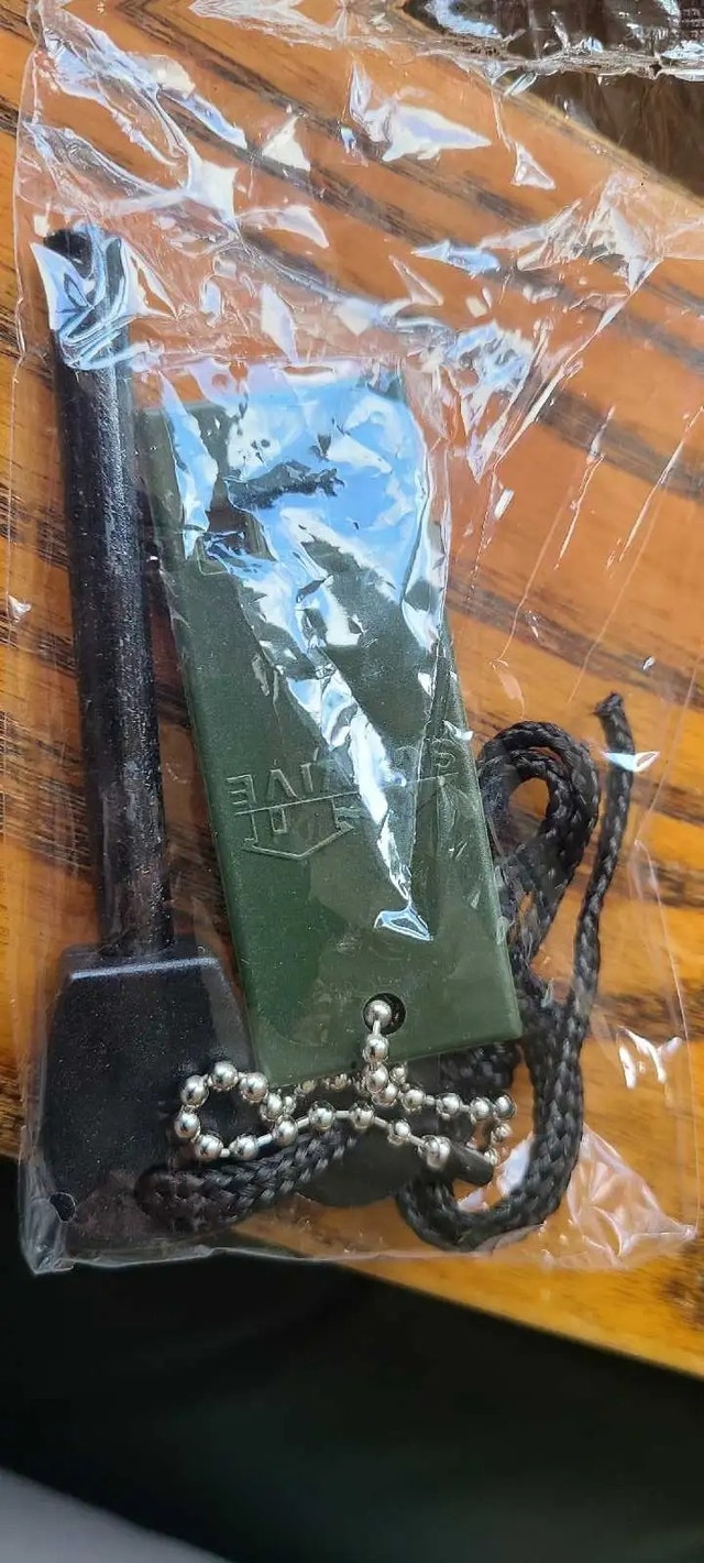 WildMedKits SURVIVE Fire Starter Whistle - photo 4