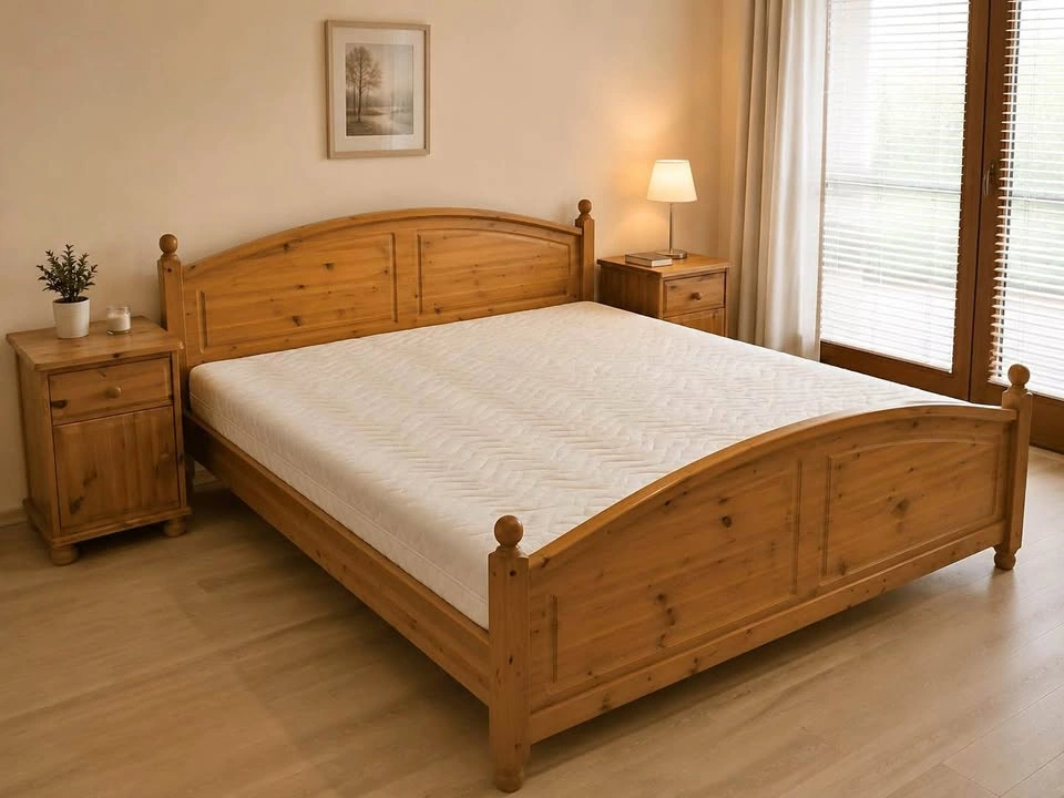 IKEA Solid Wood King Size Bed Frame