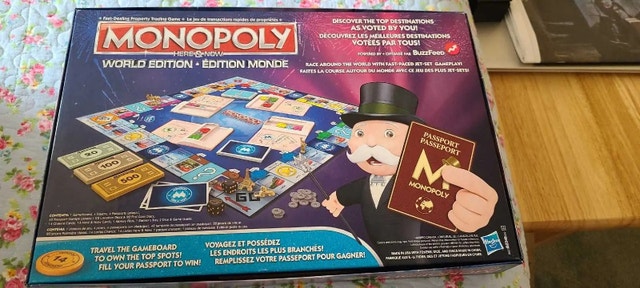 Hasbro Monopoly Here & Now World Edition