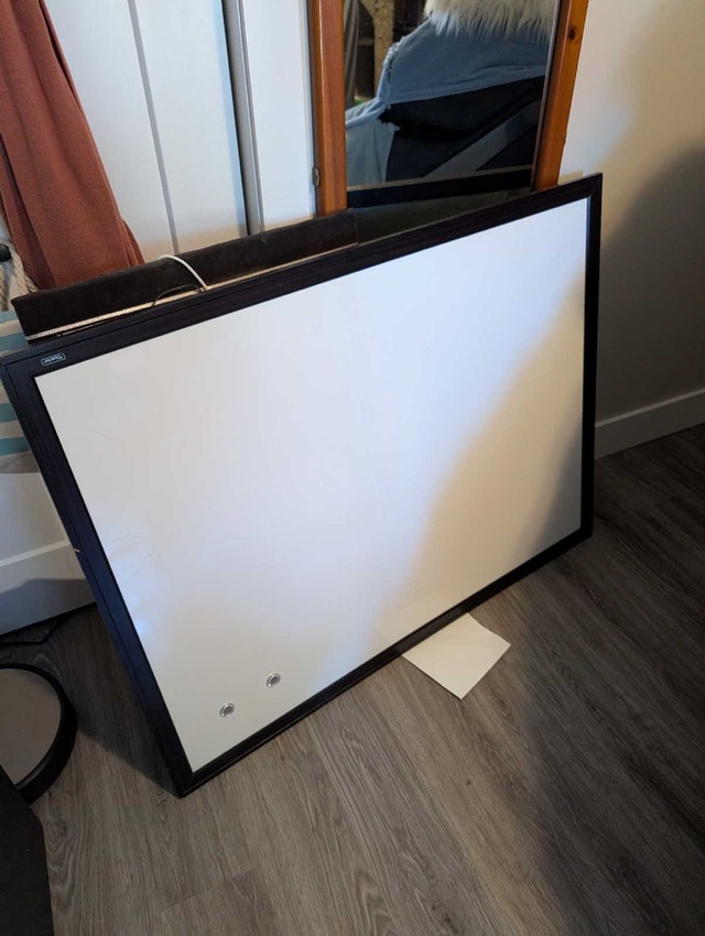 Huge magnetic dry erase board
