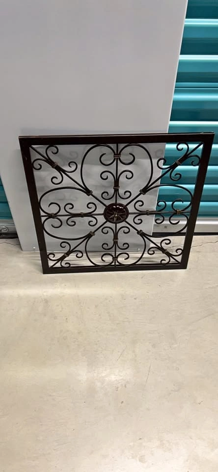 Metal Scrollwork Wall Decor