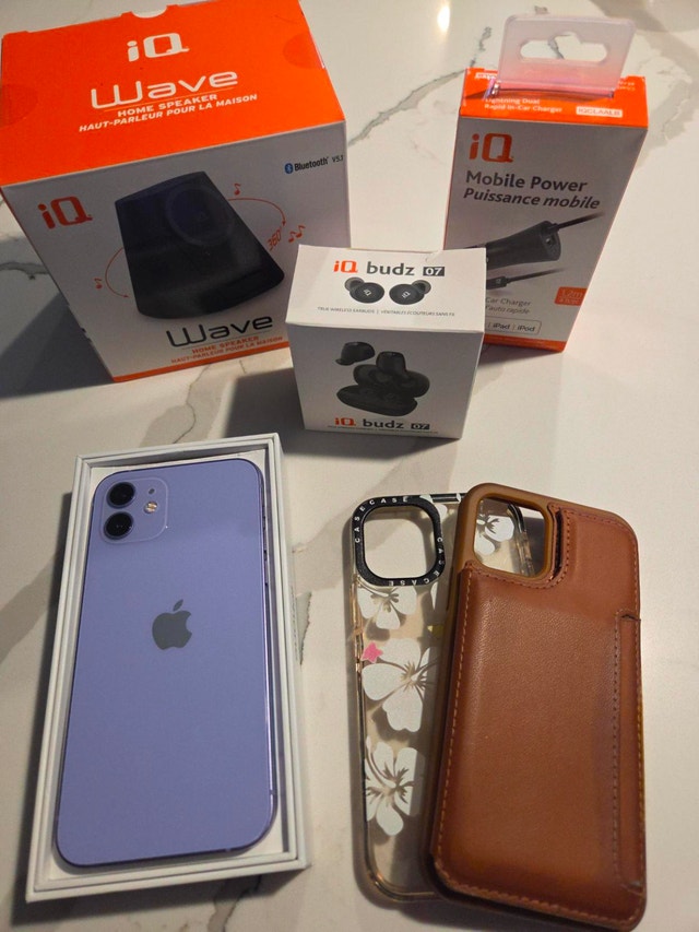 Unlocked Purple iPhone 12 - 128GB - photo 2