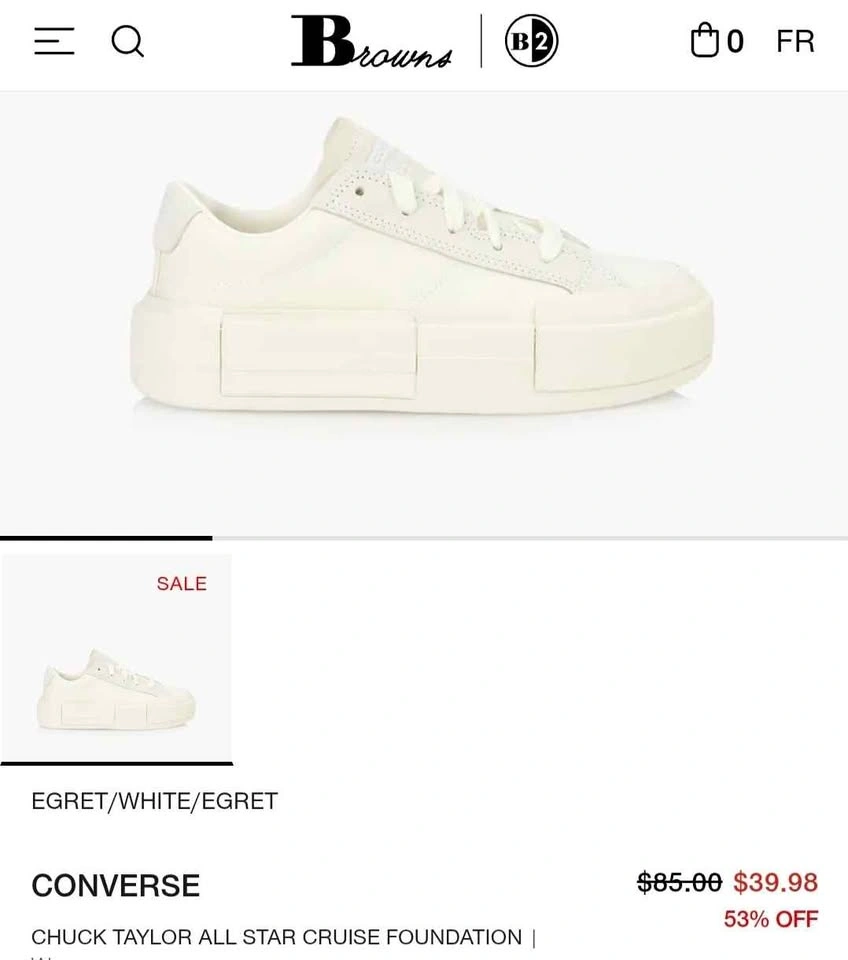 CONVERSE (Unisex) Sneakers! Worn ONCE!! - photo 2
