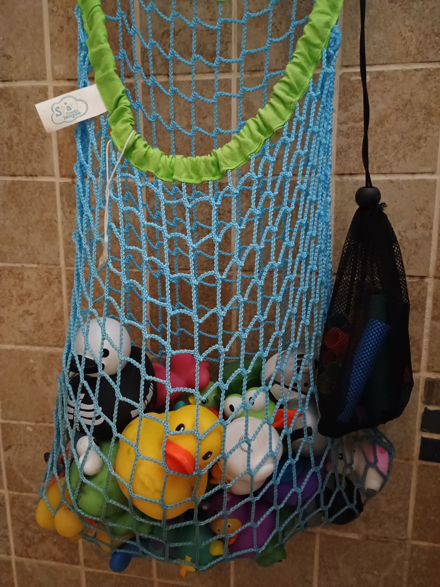 Bath Toys and Crayons