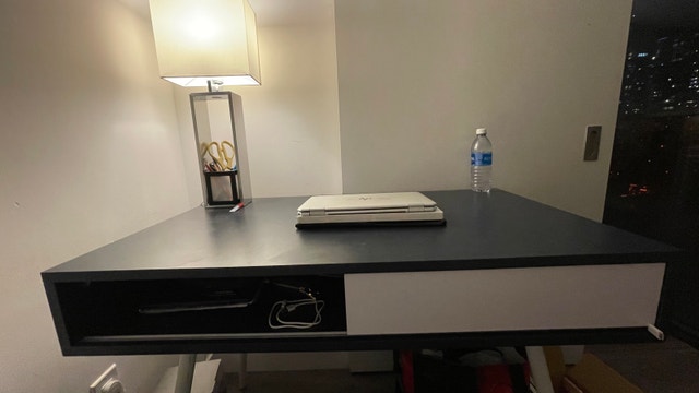 Writing Computer/Study Desk with sliding door - photo 3