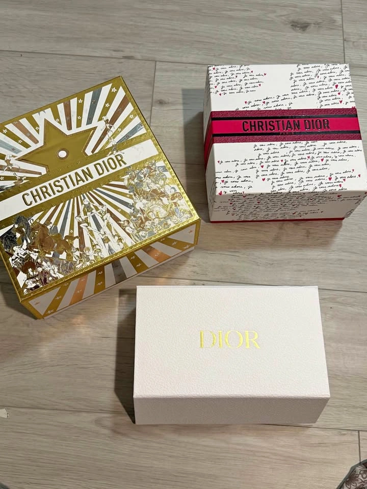 Empty Dior Gift Boxes