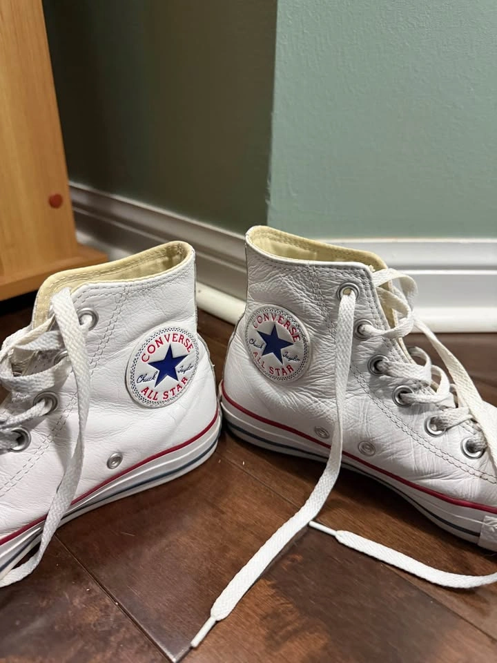 Converse Chuck Taylor All Star Leather High Top Sneakers - photo 2