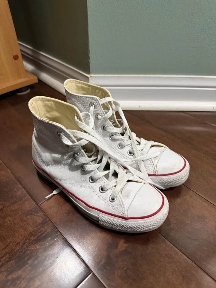 Converse Chuck Taylor All Star Leather High Top Sneakers - photo 3