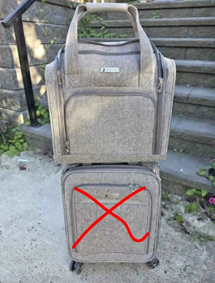 London Fog Travel Carry On Luggage Suitcase