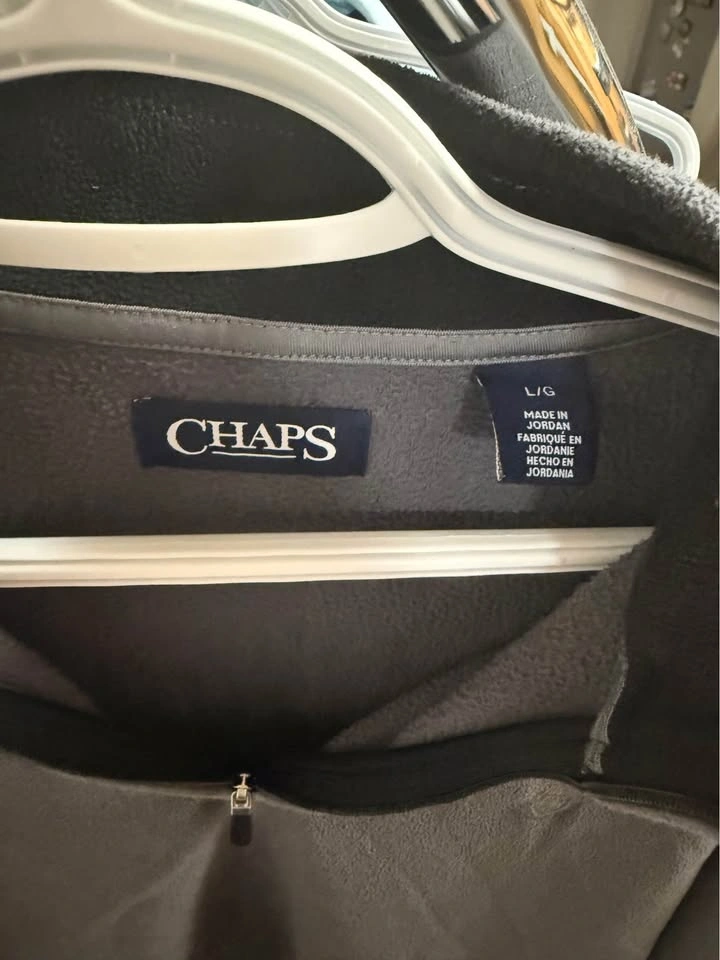 Chaps Quarter-Zip Fleece Pullover - photo 2