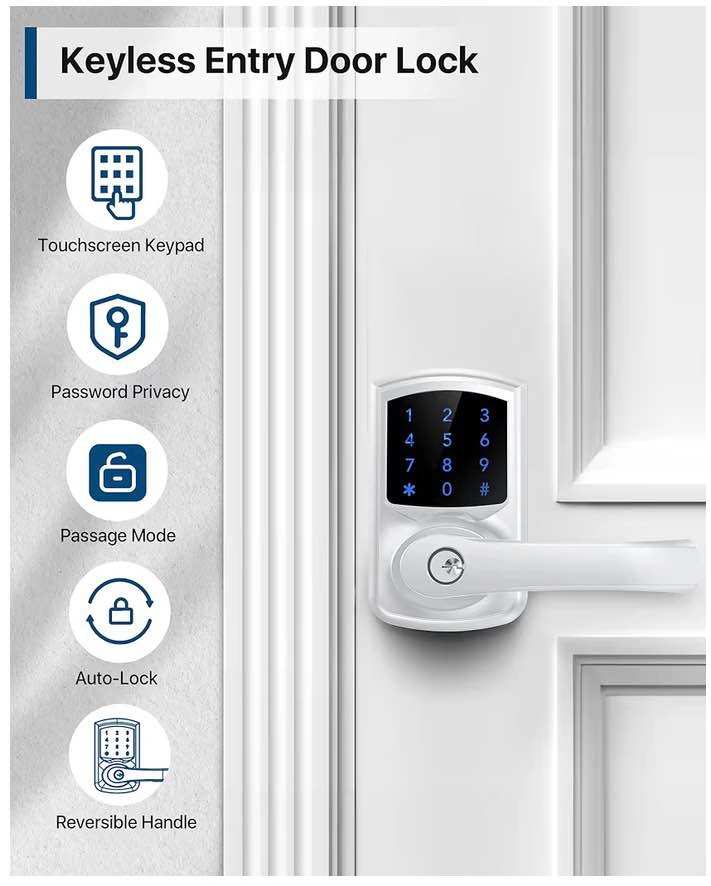 HIDALIFE Keyless Entry Door Lock - photo 4