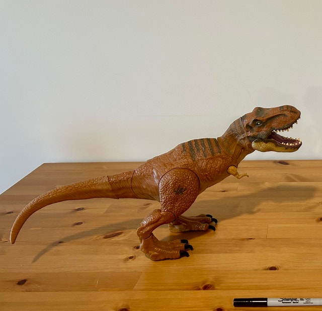 Battery Powered T.Rex Jurassic World Dinosaur Toy