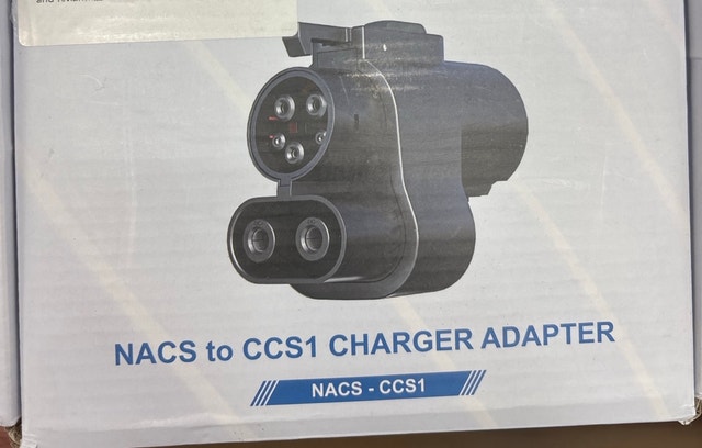 NACS TO CCS1 charger adapter supercharger BRAND NEW tesla