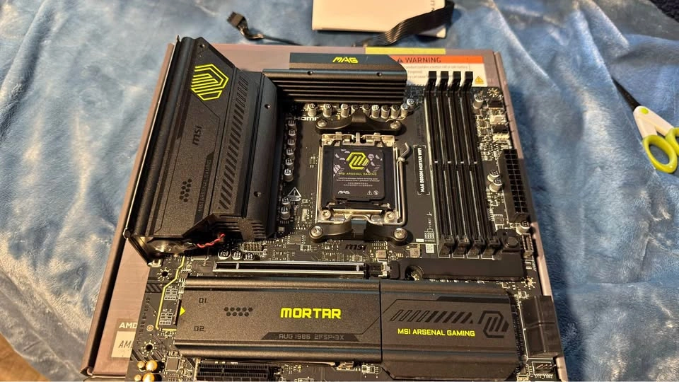 MSI MAG Mortar B850m Micro ATX Motherboard