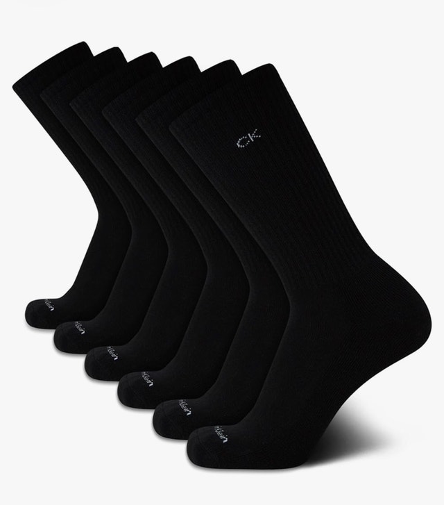 Brand New Calvin Klein Luxury Comfort Dress Socks - 6 Pairs