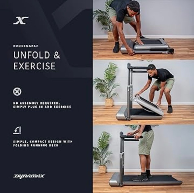 Brand New Dynamax RunningPad Foldable Cardio Fitness Treadmill - photo 5