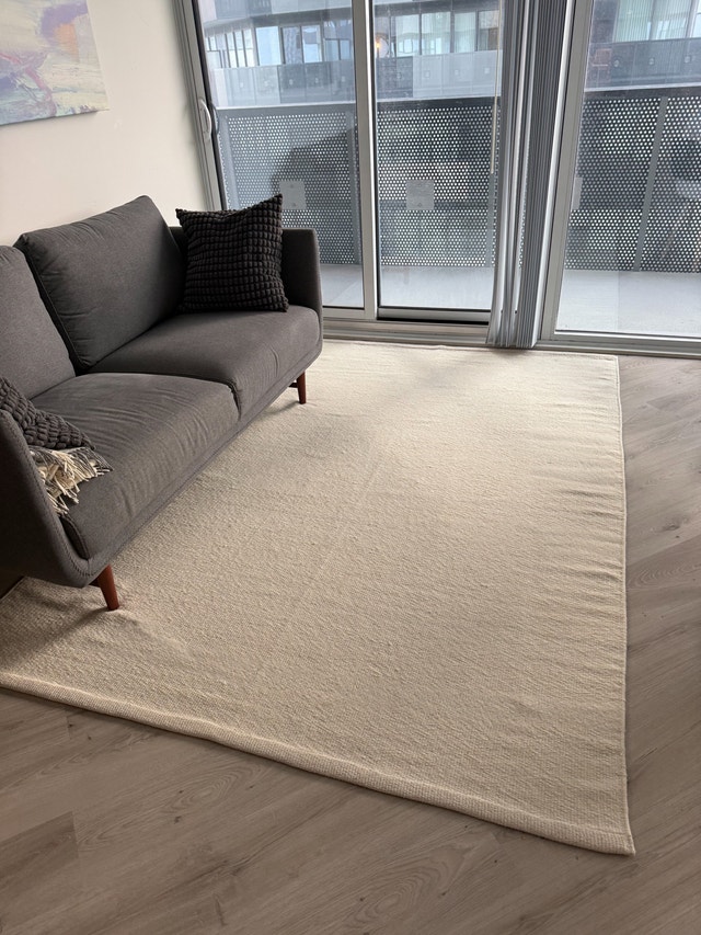 IKEA TIDTABELL Wool Rug - photo 2