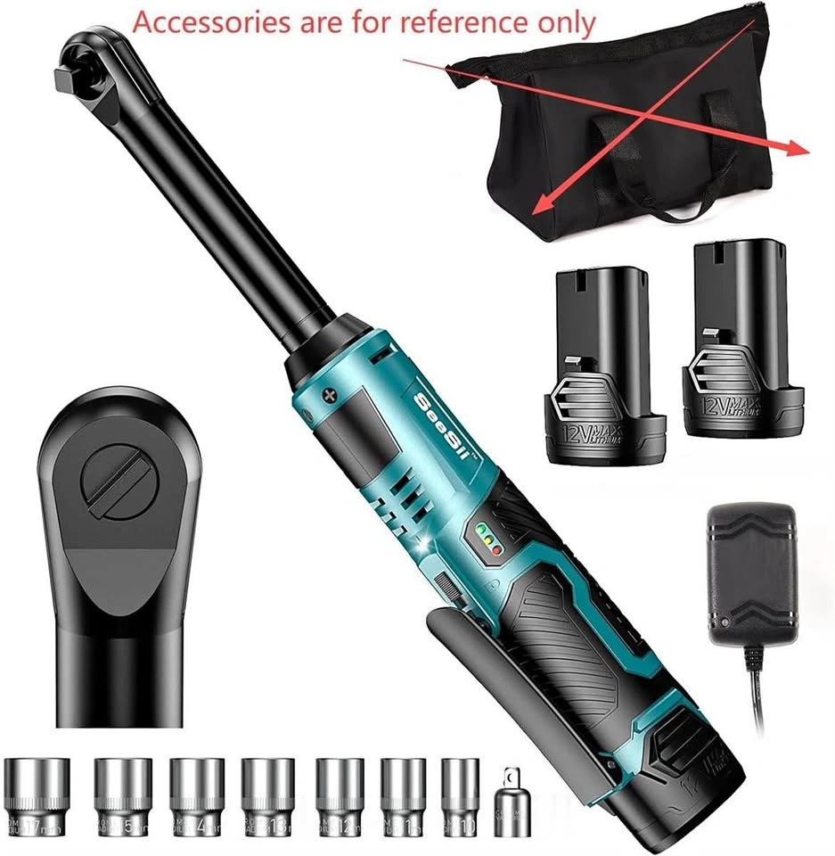 Seesii 55N.m Battery Ratchet Spanner