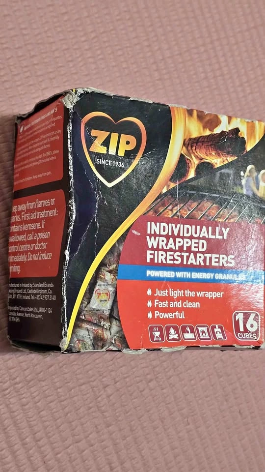 Firestarters, Zip Individually Wrapped