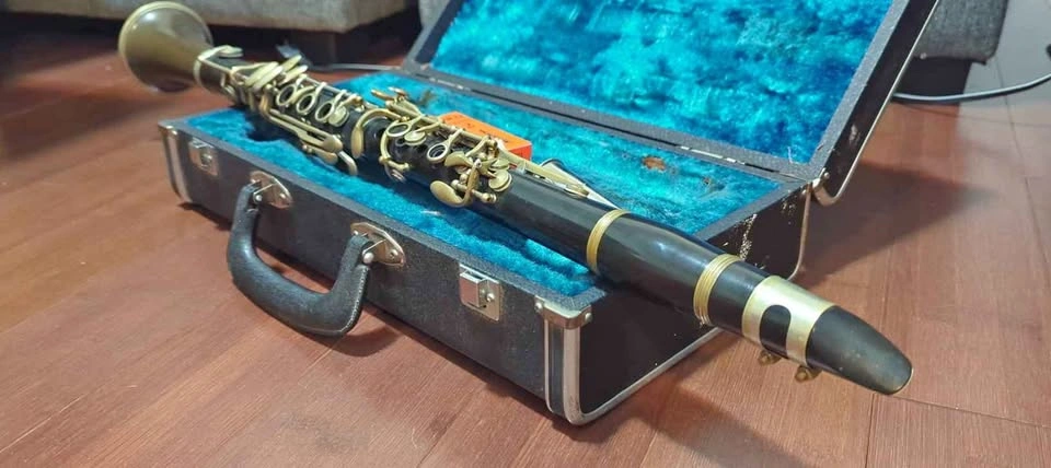 Vintage Clarinet with Case, made by V. Kohlert's Sons, Czechoslo