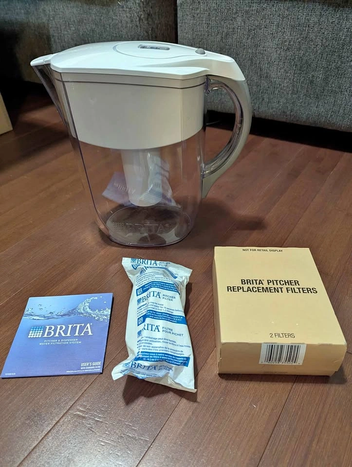 Brita Water Pitcher/Dispenser + 3 Replacement Filters