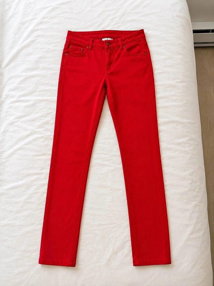 Red Women’s Skinny Pants – Excellent Condition