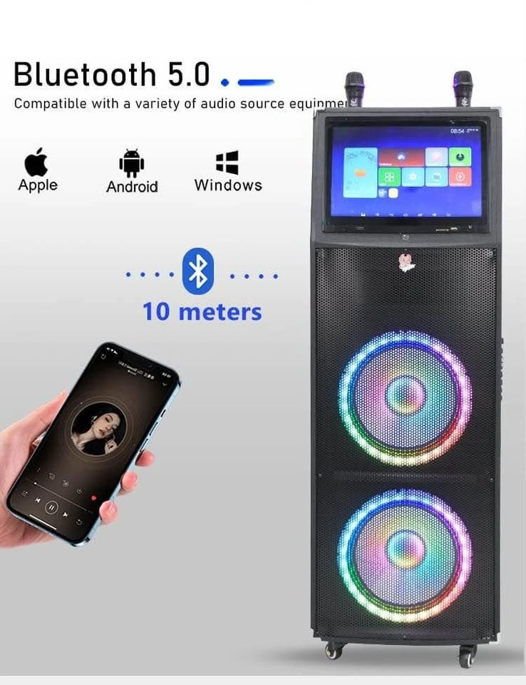 Very Powerful Touch Screen Speaker with 2 Wireless Mics - photo 2
