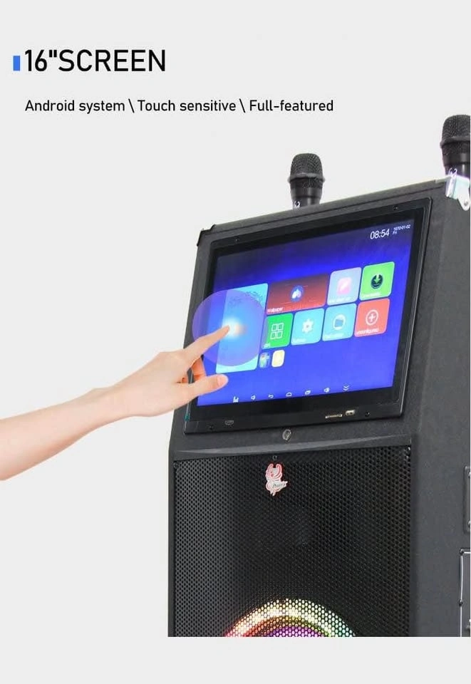 Very Powerful Touch Screen Speaker with 2 Wireless Mics - photo 3