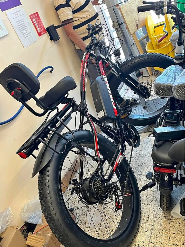 Fat Tire Electric Bike – 26” – Powerful & Comfortable