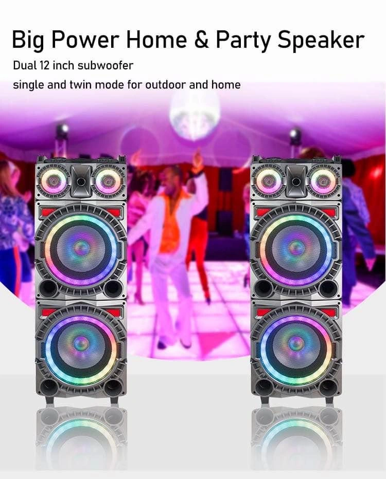 Karaoke speaker with 2 wireless microphones - photo 3