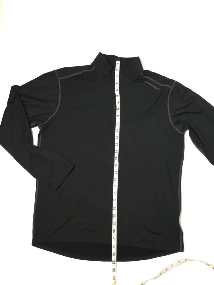 Hot Chillys 1/4 Zip Pullover Men's Clima-Tek Base Layer, Large - photo 3