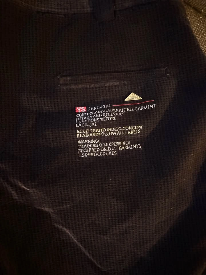 Black Corduroy Baggy Pants - photo 2