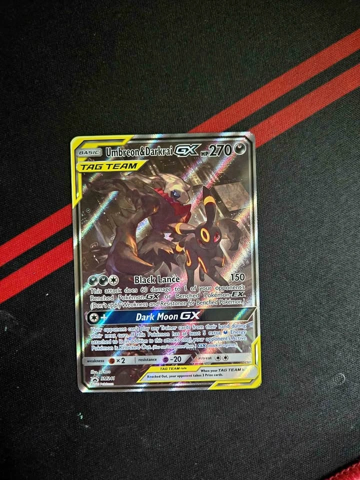 Umbreon and Darkrai GX SM241