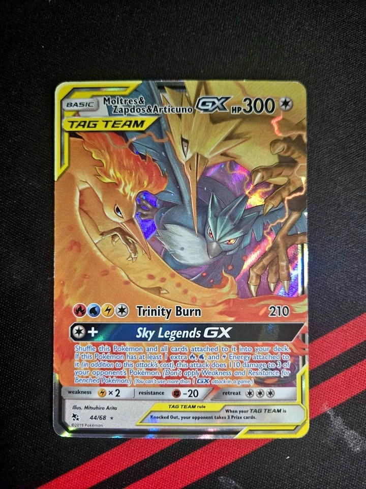 Moltres Zapdos Articuno GX Tag Team 44/68
