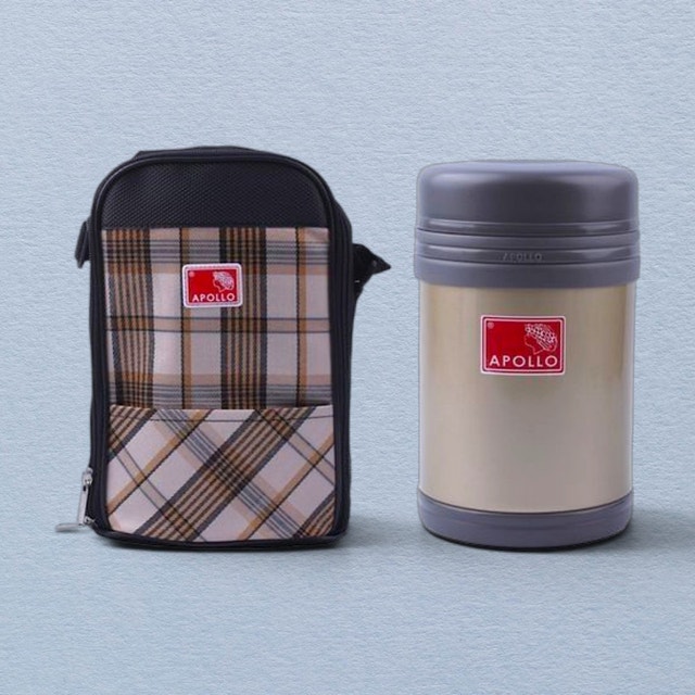 Apollo Vacuum Insulated Thermal Lunch Box Set (1600ml) - photo 2