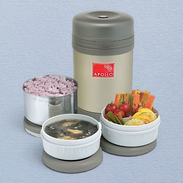 Apollo Vacuum Insulated Thermal Lunch Box Set (1600ml) - photo 3