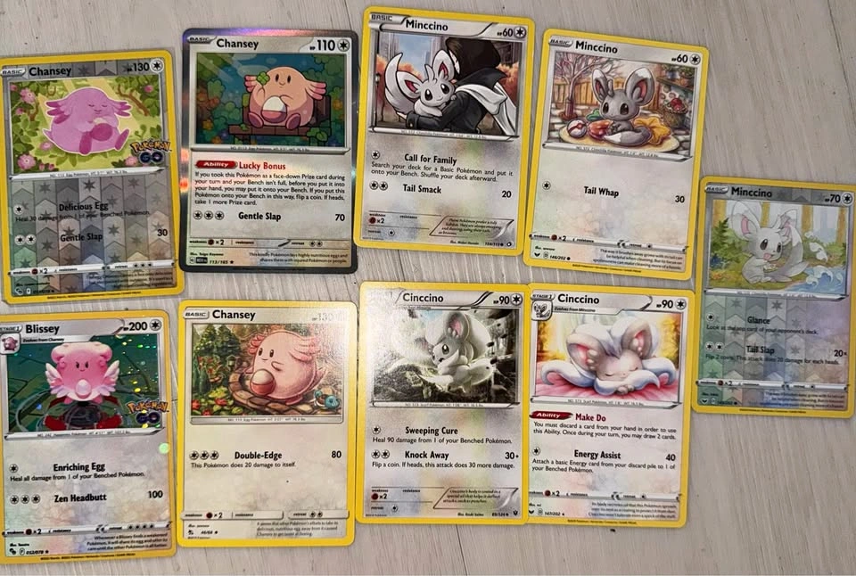 Pokémon card cuties lot #2