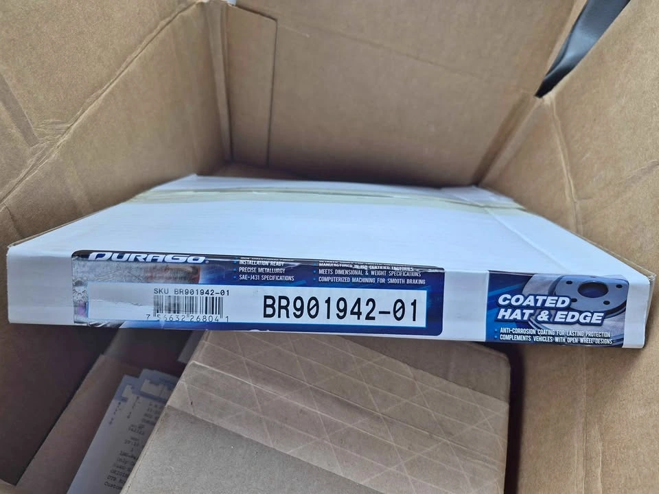 DuraGo BR901942-01 Coated Brake Rotor