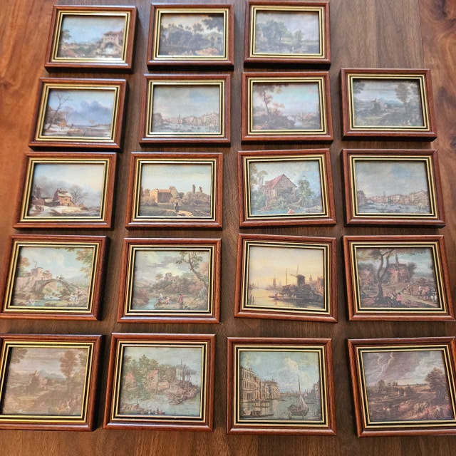 Miniature Framed Pictures Collection