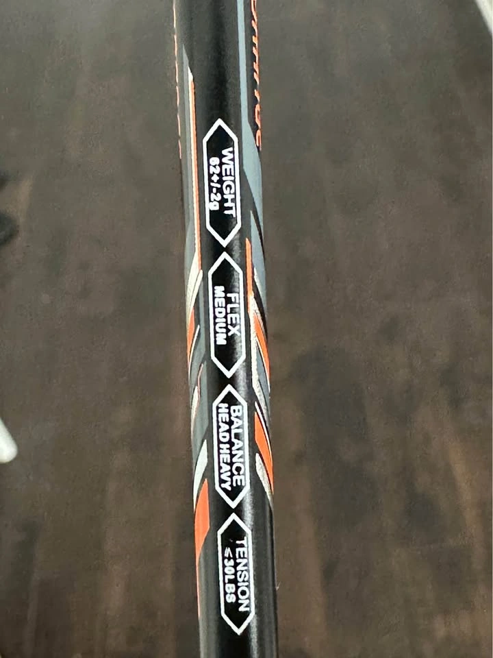Phantom Lite 62 Orange Badminton Racket – Lightweight Graphite F - photo 3