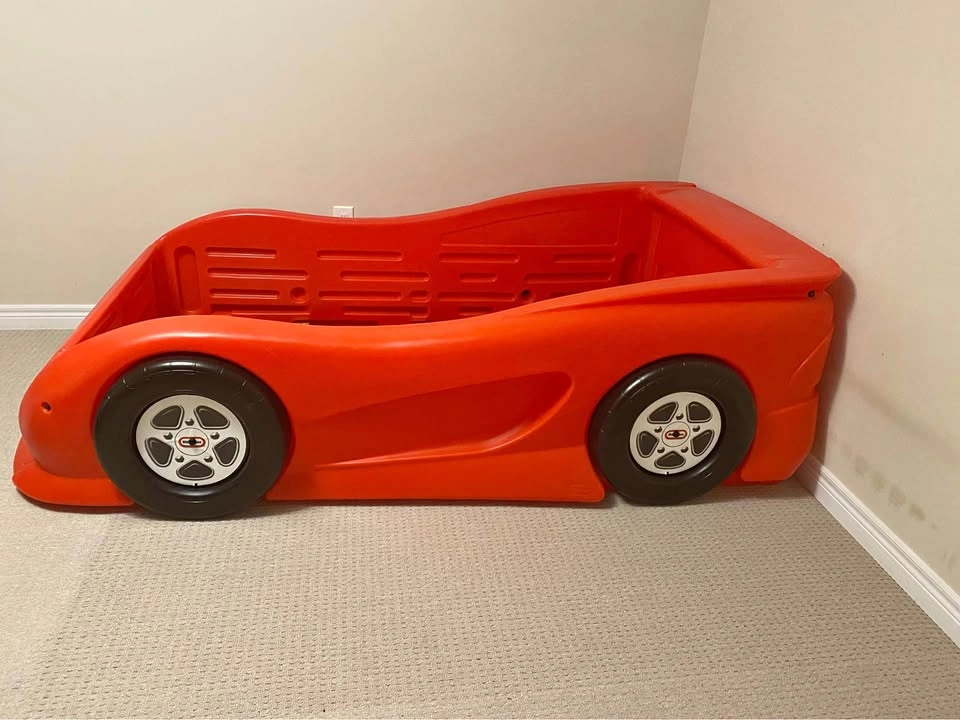 Little Tikes Twin Size Race Car Bed