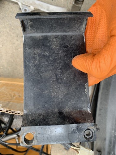 1989 Suzuki GS500E CENTER REAR BACK FAIRING COWL - photo 2