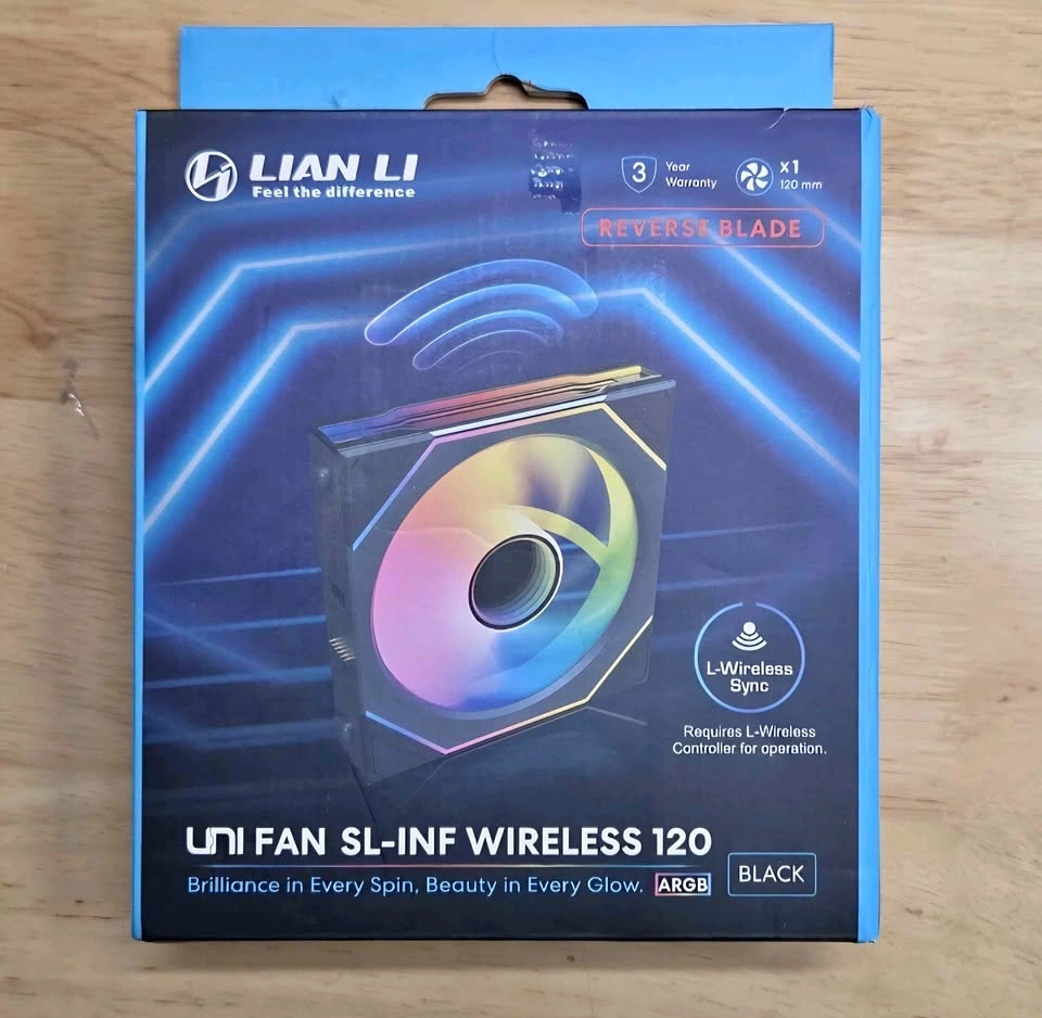 Lian Li UNI Fan SL-Inf 120mm ARGB Reversed Blade